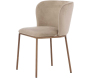 Chaise en métal et velours Edina (Lot de 2) - 6