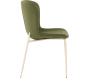 Chaise en métal et velours Modesto (Lot de 2) - VEN-1075