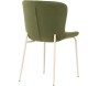 Chaise en métal et velours Modesto (Lot de 2) - 6