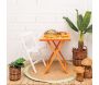 Chaise pliante en bois (Lot de 2) - Italiadoc