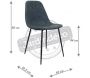 Chaise en polyuréthane Rick - CMP-0481