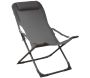 Chaise relax en acier et toile Easy