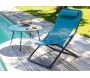 Chaise relax en acier et toile Easy (Lot de 2) - 129