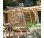 Chaise en résine tressée et acier Flores (Lot de 2) - 279