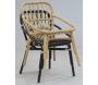 Chaise en rotin Backa - 5