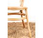 Chaise en rotin naturel et cannage - 125