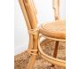 Chaise en rotin naturel et cannage - 5