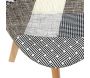 Chaise scandinave Patchwork (Lot de 2) - 7