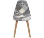 Chaise scandinave Patchwork (Lot de 2) - 129