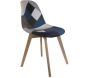 Chaise scandinave Patchwork (Lot de 2) - CMP-4446