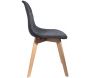 Chaise scandinave assise grosse maille (Lot de 2) - 159