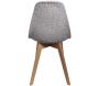 Chaise scandinave assise grosse maille (Lot de 2) - 5