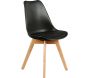 Chaise scandinave avec assise rembourrée (Lot de 2) - CMP-4440