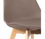 Chaise scandinave avec assise rembourrée (Lot de 2) - 7