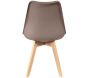 Chaise scandinave avec assise rembourrée (Lot de 2) - 5