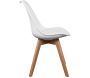 Chaise scandinave avec assise rembourrée (Lot de 2) - 5