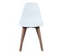 Chaise scandinave coque polypropylène (Lot de 4) - 5