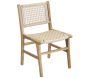Chaise en teck naturel BAIA (Lot de 2) - AUB-6527