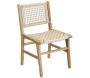 Chaise en teck naturel BAIA (Lot de 2) - AUB-6527