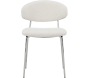 Chaise en tissu bouclette et métal Chico (Lot de 2) - VEN-1128
