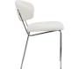 Chaise en tissu bouclette et métal Chico (Lot de 2) - 5