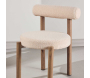 Chaise en tissu bouclette et métal Tillo (Lot de 2) - 8