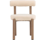 Chaise en tissu bouclette et métal Tillo (Lot de 2) - 259