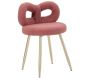 Chaise en tissu éponge Ilary 40 x 67 cm