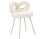 Chaise en tissu éponge Ilary 40 x 67 cm