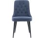 Chaise en tissu matelassé Velvet Deluxe (Lot de 2) - 199