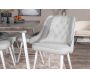 Chaise en tissu matelassé Velvet Deluxe (Lot de 2) - VENTURE HOME