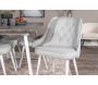 Chaise en tissu matelassé Velvet Deluxe (Lot de 2) - Venture Home