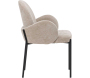 Chaise en tissu et métal Blom (Lot de 2) - 6
