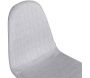 Chaise en tissu avec pieds en acier Polar (Lot de 2) - 7