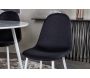 Chaise en tissu avec pieds en acier Polar (Lot de 2) - VENTURE HOME