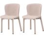 Chaise en tissus bouclette Astoria
