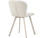 Chaise en tissus pieds en acier Lilja - 8