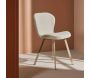 Chaise en tissus pieds en acier Lilja - VENTURE HOME