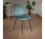 Chaise en velours côtelé Giulia (Lot de 2) - THE HOME DECO FACTORY