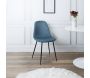 Chaise en velours côtelé Giulia (Lot de 2) - THE HOME DECO FACTORY