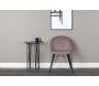 Chaise en velours côtelé avec pieds en acier Velvet (Lot de 2) - 7