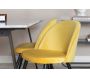 Chaise en velours avec pieds en acier Velvet (Lot de 2) - Venture Home