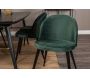 Chaise en velours avec pieds en acier Velvet (Lot de 2) - Venture Home