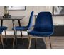 Chaise en velours et pieds cuivrés Polar (Lot de 2) - VENTURE HOME