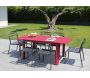Chaises en aluminium Eos (Lot de 2) - PROLOISIRS