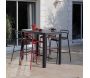 Chaises de bar en aluminium Eos - PRL-0800