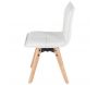 Chaises design avec pieds en chêne (Lot de 2) - PRO-1062