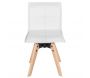Chaises design avec pieds en chêne (Lot de 2) - ZAGO