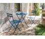 Chaises pliantes en acier Cuba (Lot de 2) - Alizé