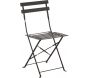 Chaises pliantes en acier Cuba (Lot de 2) - PRL-1318